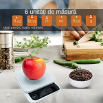 Cantar de bucatarie inteligent RPZ NutriScale , 24 indici nutritionali - imagine 5