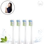 Rezerve Periuta De Dinti Electrica Sonica Rapaz SmilePro , Model V8 PRO, 4 bucati, ALB - imagine 7